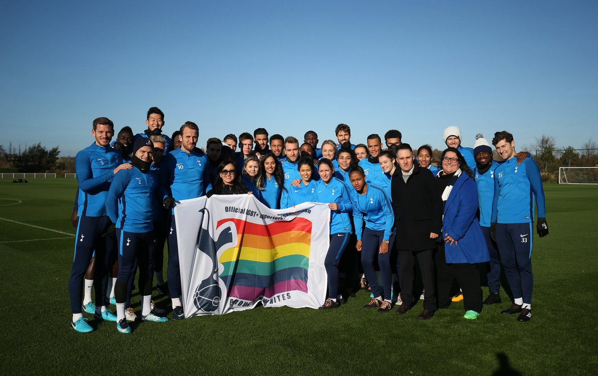 SpursLGBT's tweet photo. Huge congratulations to Harry Kane on winning the Ballon d’Or.

We’ll always be grateful for what he gave Spurs, both on and off the pitch. 

His support for Proud Lilywhites and the LGBTQI+ community has meant so much. 

He's One Of Our Own! https://t.co/MMePJuyGAu