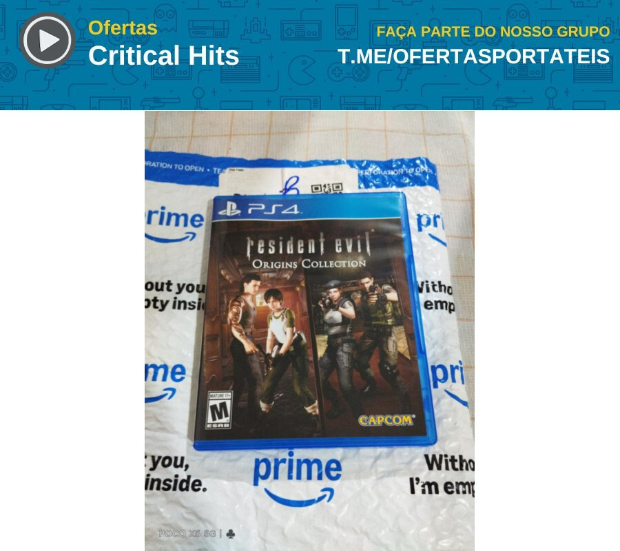 ericarrache's tweet photo. Resident Evil Origins Collection - PlayStation 4 + Frete Grátis

💰 R$136,37  |  🛒 Loja: Amazon

👉 Ver oferta:

https://t.co/F3mAyY146u https://t.co/gMS26NLE5u