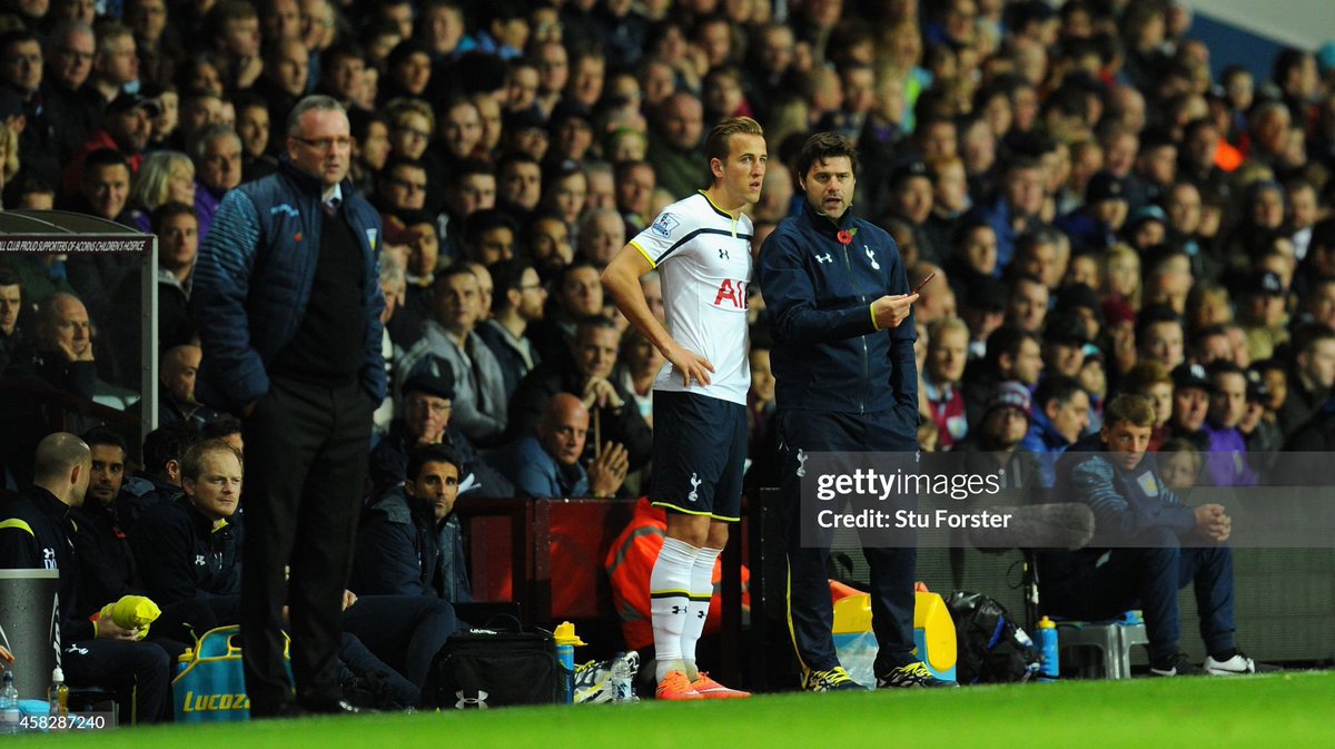 SebC__'s tweet photo. When it comes to Harry Kane ; here's how I lived through the magnificent career that lead him to the most deserved Ballon d'Or 

In the early 2010s, I was familiar with him as I was watching England's youth teams across competitions (as well as Portugal, France and Netherlands). He wasn't the most highly rated of his generation, Conor Wickham and Saido Berahino definitely took the spotlight in the emerging talent scene.
Harry Kane was from the last generation before the Premier League's Elite Player Performance Plan (EPPP) implemented in 2012 ; when England was still crashing out in group stages of FIFA / UEFA Tournaments. He ended up captaining England supporting the entire new generation nurtured by Gareth Southgate and the extraordinary English FA developmental program in the 2010s.

I make no hiding from the fact that Pochettino is one of my childhood idols, as he was seeing out a career in France and looked so cool. So when he joined Southampton in 2013-14, that was also an opportunity to see he cut his hair, but also for me to keep an eye on his managerial career at Saints first then Spurs as I was on television every week for two years as a TV analyst. I took a special interest in fellow teenagers Lukaku, Barkley, Kane and Pogba's debuts in Premier League from the other side of the screen.

As a result, I routinely watched 7 Premier League games per week-end, was on TV the Tuesday and because imposter syndrome crept in, I felt compelled to watch the English team in Europa League on Thursdays. Another sacrifice which I never felt as such, because as I was also getting my coaching badges I learned so much from how Pochettino integrated the entire Tottenham academy. I vividly remember watching Harry Kane going in goal vs Asteras Tripolis FC in October 2014 and am pretty sure I tweeted a pixellated screenshot from whatever dodgy stream I was watching on, for my audience, only to probably get two likes and one retweet.

Harry Kane's debuts in the Football League were fairly unspectacular, and I learned a lot about the virtue of resilience and work. He couldn't get off the bench for Leicester City, but history will tell you he was competing with Jamie Vardy. He got off the bench for Norwich against Villas Boas' Chelsea at the Bridge when Mata scored his first goal on his debut, and had a chance from a long ball over the top, and took so long to get a shot off having eaten so much ground that my definitive conclusion was "you're never gonna make it at this level, son". Then I learned about his craft, how he never played as a striker at youth level but as a midfielder, and the benefits he eventually reaped from shooting thousands of footballs after training.

On TV, I was working with a former player turned leading pundit, Jean Luc Arribart who was close to Pochettino from his PSG days. From Pochettino's perspective, it's Harry Kane's goal at Villa Park that kickstarted the Poch's Spurs era, as the entire scope of journalists were keen to entertain the idea that he was merely a downgrade to Harry Redknapp. Tim Sherwood is adamant he veto-ed signing "Tottenham's big number 9" because he knew how good Kane would be. Truth might be somewhere alongst those lines. Amusingly, coming from a marmite character (Sherwood) ; then continued with Pochettino's mentorship : an Argie in the UK? Yes but he was also friends with Ossie Ardiles. What could a former no nonsense centre half tell us about coaching strikers with A2 English (and a translator at Southampton). Word was that Levy asked Poch to speak English - which he could, he just didn't want his words to be twisted.

Pochettino platformed Tottenham to two title races with a team of 23 years average, scorig 80+ goals and conceding 25 goals, pressing all over the pitch in traditional 442. About 20% of England's debuts were players also given a pathway by Pochettino.
Spurs actually finished 3rd in 2016 behind Arsenal. In collective memory, it clouds the 2017 season where Spurs made 86 points - only beaten by Conte's Chelsea making 93 points and 30 wins. Harry Kane scored a lot of goals. He scored 29 goals in 29 games in 2016-17 then 30 goals the season after. 
As the Poch chapter closed after Spurs amazingly went over a year without any signing, Mourinho came in and to an extent revived Kane's early career meanderings as a playmaker behind Son to make abundantly clear Kane was the most rounded attacker of his generation. I naturally watched every game

Life goes with high and lows, and I found myself in the non enviable situation of running out my dream job contract at home : since the welfare state was paying my wages, yet I couldn't work just like millions in many industries because oh right let's lock the country down for shits and giggles (a virus they said, or to hijack social unrest, we'll get to the bottom of it one day but we likely won't get reparation for the social ransacking). 

I didn't plan to return home, but like many millenials (born between 1981 and 1996), we found out through social media that there's no stigma to it. The industry is just utterly fucked up enough in so many corners that many of our and Kane's generation will end up with a backwards transitional step (unless : your parents bankroll you, or you're part of the problem. Kane - released by Arsenal, wasn't a nepo-baby either and went through rejection to finally find a way).

My dad always loved football, there's nothing more profound than the way your own dad shares what football means to him. For some, it's a social class warfare on a green rectangle, for others it's the feeling of belonging to a fanbase, but maybe also cherishing players "doing things the right way". Every generation is due to get annoyed at the current one, and lang for the one before. The compressed scheduling meant there was a game every evening in 2021. I wish to everyone to embrace the opportunity life might once throw at you unexpectedly, to reconnect with your parents during adulthood, as we now had an opportunity to watch football together but also explore what it meant to work hard when no one expects you to be there anyway, and how it might look down the road.

I never cut ties, I was just busy 24/7 and even now I couldn't comprehend how many projects I led at the same time for about a decade until COVID. On the TV programme, we watched many teams. Lampard's Chelsea, but also Mourinho's Spurs (and also Michael Olise's Reading). As we discussed the excesses and incomprehensible ways the football industry somewhat lives by (for anyone working, but not inside it, nothing makes sense. Nothing in the normal world applies. Why is it addictive to that extent), it appeared that Harry Kane was somewhat navigating through it : scoring goals, getting by, without ruffling feathers in what would represent an extraordinary throwback to an era of football that might never have been but that's not even the point.

My dad is all about Pelé's effort that licked the crossbar vs URSS, Brazil's 1970, witnessing Michel Platini's Nancy drawing 0-0 from the terraces, AS Saint Etienne's European exploits in 1976, Zinédine Zidane, the stadium lights by the window of his appartment as a child. And the scrapbooks from my progress into football. 
Also the big great disgrace that is the France-RFA 1986 semi final and Schumacher's assault on Battiston, with no anger but merely contempt as something that wasn't right. 
It's a special feeling to succeed at reconnecting generations, and Harry Kane arguably achieved that feat whilst doing what he does best : scoring goals. My dad got bored of the ceremony tonight (by the way, if you have any doubts about Thierry Henry, ask for an autograph or selfie and see if you're still on the fence), and untimely switched off before the announcement. I ended up once again, introducing him to Ballon d'Or winner Harry Kane by doing the announcement myself. 

You never know what the future is about, but if you put the effort to think about how you can make the most of every situation in life, you might end up influencing memories for more than a generation.

The other thing I share with Harry Kane is to be nominated somewhere at the London Palladium. 
He, however, won the big prize 🥇