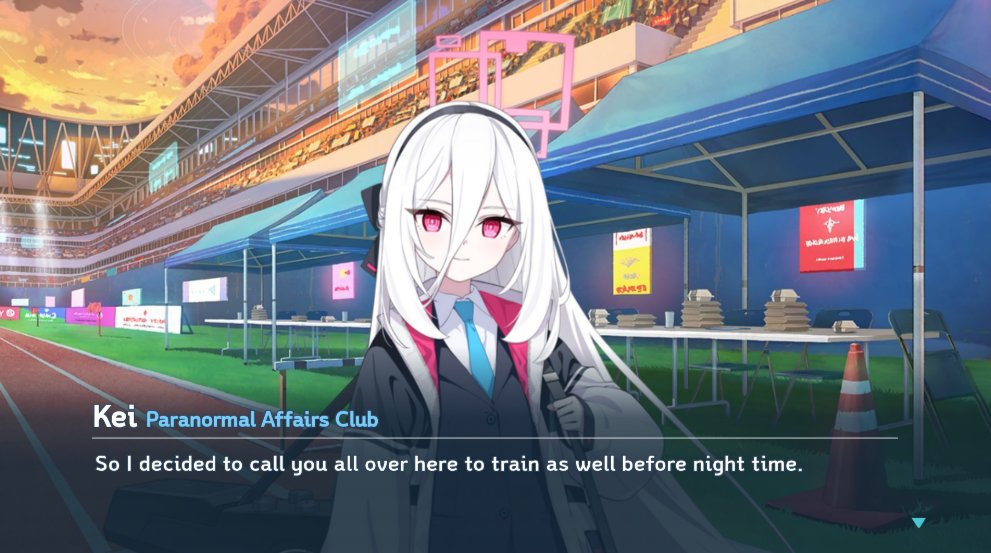 keyofthenameles's tweet photo. [ #ArisGauntlet ]

Kei has called you over to Kivotos to train today. Maybe... Just maybe... There's a chance for you to know her better?

[ 1/2 ] https://t.co/U5D8fAv5RA