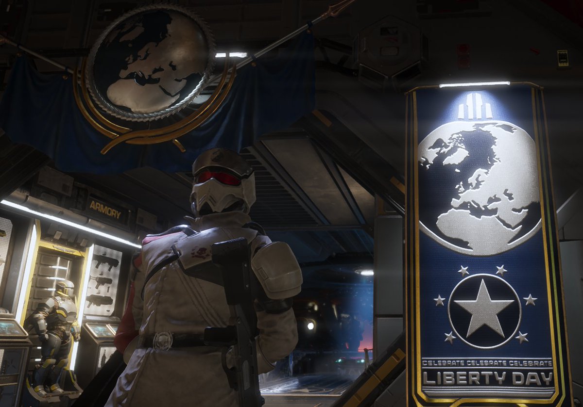 IneffaofTruth's tweet photo. Happy Liberty Day!! May there be less dissidents on this day of glory for Super Earth! #Hd2twt https://t.co/E87GoITjqX