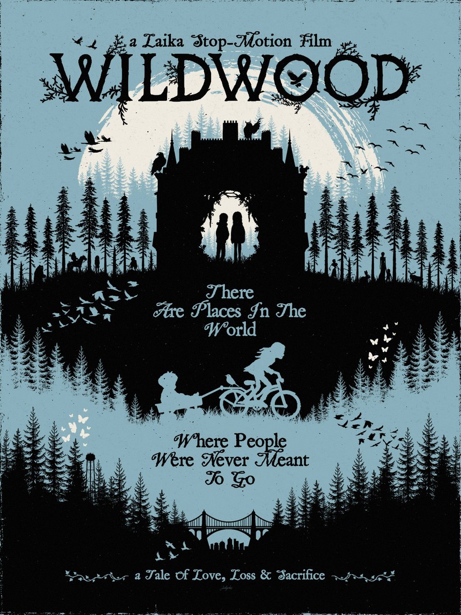 justbychris's tweet photo. The art I created for the beautiful movies of @LAIKAStudios including #Wildwood #Coraline and #kubo 🤍 https://t.co/mSBkw79Tle