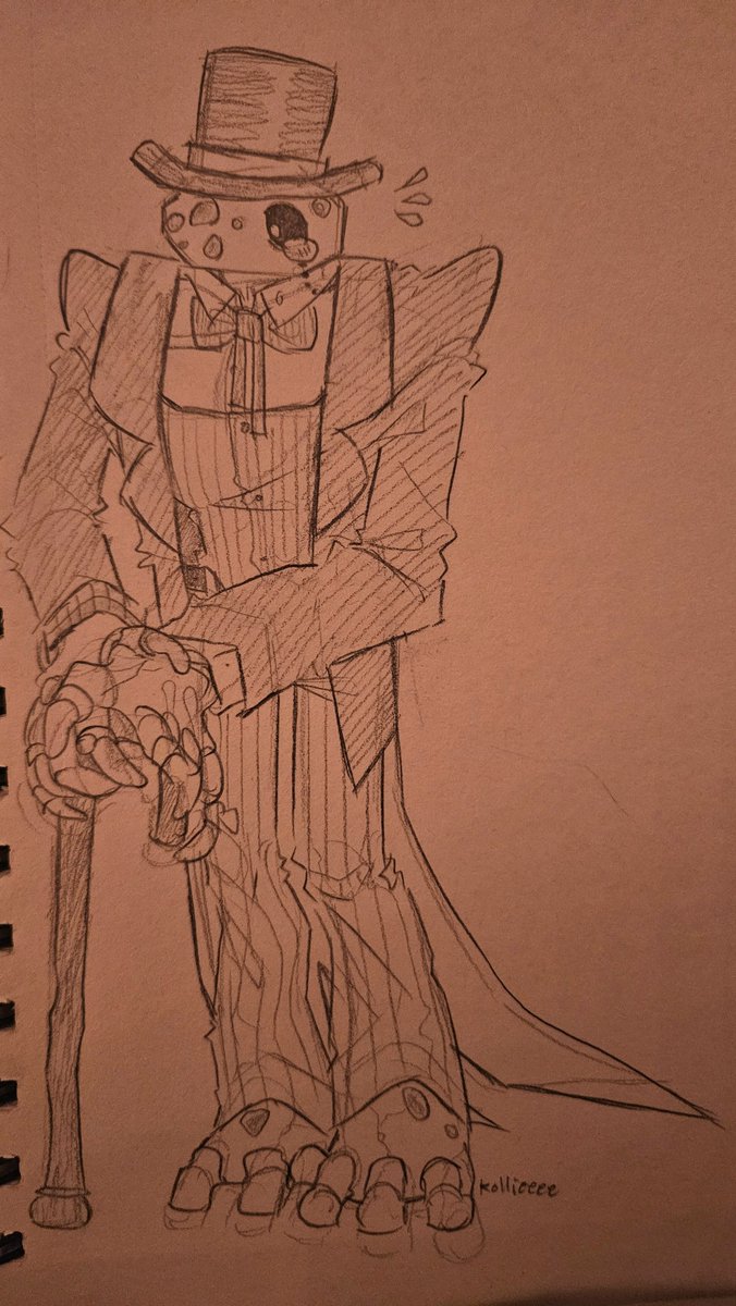 kollieeeeee's tweet photo. sir Abe!!!!! 🥹🥹🥹hello sir Abe!!!! I love sir Abe so much #robloxdoors #doorsfanart https://t.co/cgTA5Xei2j