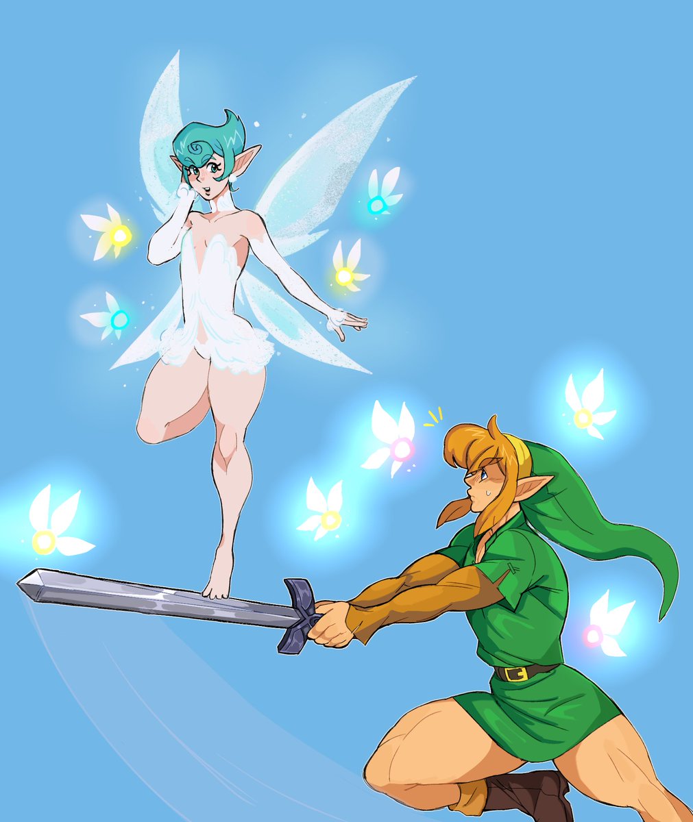 Rinkuboyyi's tweet photo. #ALTTP
#Zelda
#LegendofZelda 

The little fairy princess Pippa🫧

Silly little fairy OC https://t.co/sWZRFEZK8V