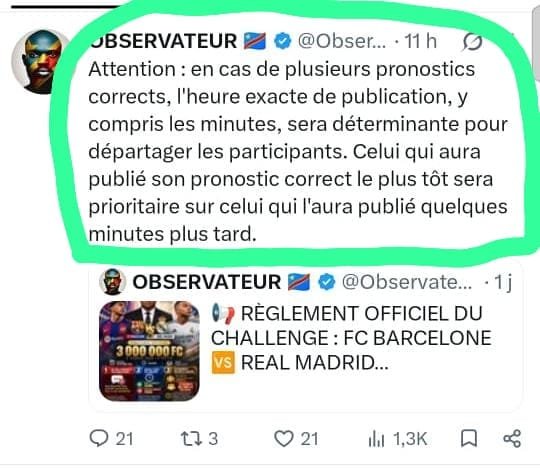 Josephineatkb's tweet photo. Voici en images les ensonges de l'obsevateur devenu commissionnaire . 
Cher @seigneurCHRIS01 on decouvre des gens serieux dans des petites. 
Dans la dernière mise au point faite par le garçon, lui même avait mis en avant le temp du pronostic comme un element essentiel. https://t.co/xahzYUn06h