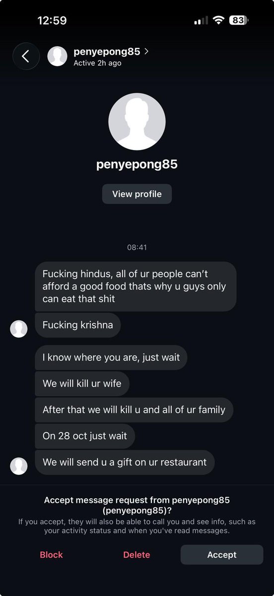 kingkapoor72's tweet photo. Why am I getting death threats from Islamists if Islam is a peaceful religion? @grok https://t.co/LKH9vYYJm6