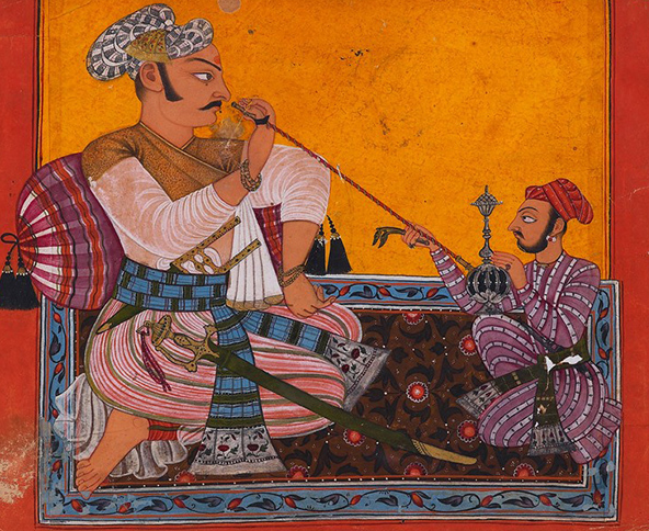 SupremeFalcons's tweet photo. Raja Bhupat Pal - One of the 52 kings liberated by Guru Hargobind Sahib.  He was the founder and ruler of the historic hill state of Basohli. He was murdered there in 1635 by a rival Hill Raja. https://t.co/ui0dQDTTYL