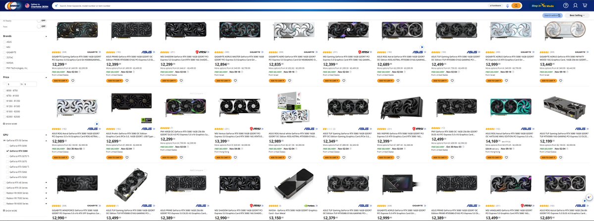RetroGamer_Meph's tweet photo. I laugh every time some Nvidia fanboy tries to justify spending thousands more for under 10% performance gains over Radeon 9070XTs.  It's worse when you look at 5070Ti pricing since they are almost identical in performance, less in some cases than the 9070XT but double the price. https://t.co/GZnd4HvG3j