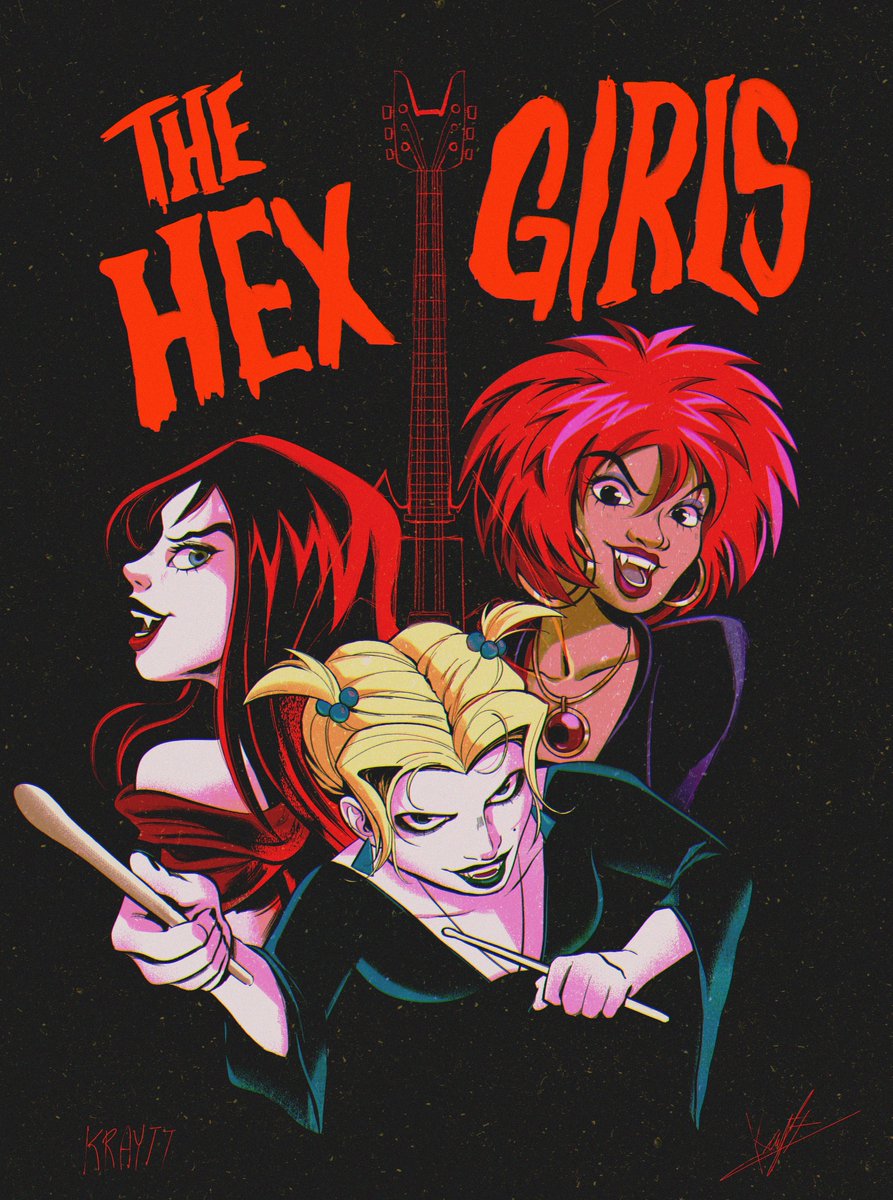 kraytt_05's tweet photo. Cómo amo Scooby-Doo y octubre eres la ocasión perfecta para hacer un Fan art de mi chicas 🦇❤️

#Scoobydoo #thehexgirls https://t.co/HtA1Ci1UFQ