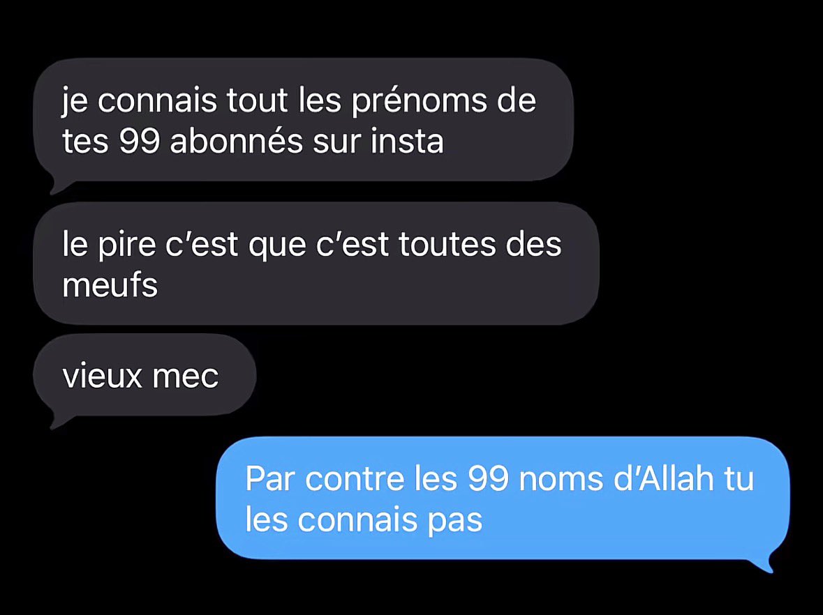 0FF__N's tweet photo. J’aime ce genre de réponse https://t.co/1cwWNMiaOF