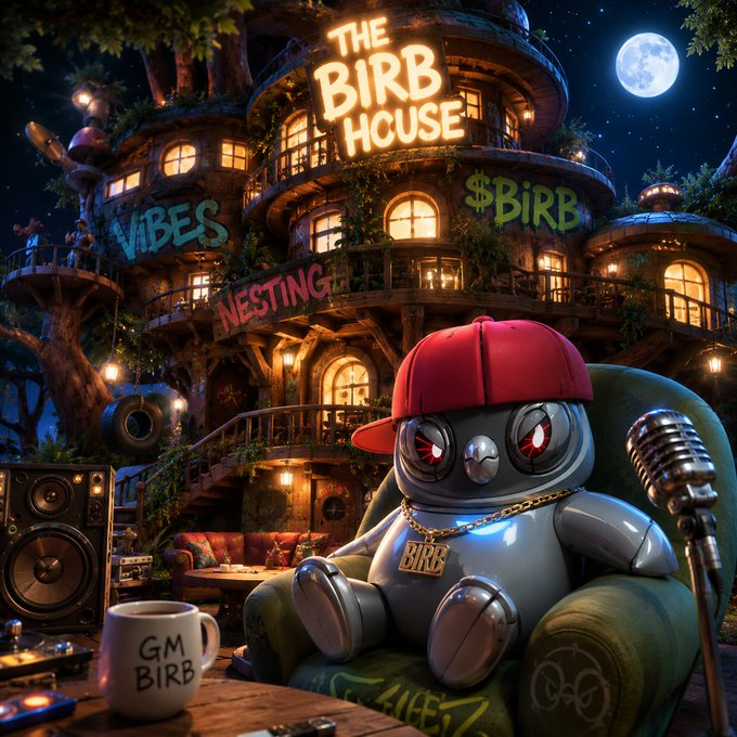 MetaverseMan_'s tweet photo. The Birb House 🏡🦉 | Mudwater, StonkBrokers & What's Next

TOMORROW (10/27) | 9PM ET

On the agenda:
• Community Updates
• $BIRB Up 250% in a Day 📈
• @soyouboughtit Sponsorship & Updates
• Moonbird's Collectors Profile & Eggs 🥚
• StonkBrokers Collab 🧦
• BAYC's Mudwater - OCG's Role & what this means
• @vibes_tcg & the future for Web3 TCGs
• Live AMA / Open Discussion

Pull up. We've got a lot to talk about. 👀