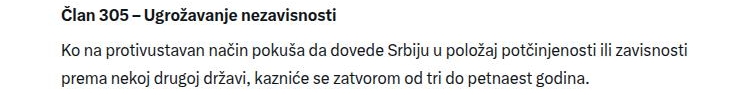 DUturinovich's tweet photo. @advJelenaP SNS je stranka koja treba da bude zabranjena po više osnova:
1.) Kršili su ustav i brojne zakone;
2.) SNS je organizovana kriminalna grupa;
3.) Doveli su zemlju u položaj kolonijalne podređenosti;
4.) Služili su se brojnim metodama državnog terorizma.

#zabranimoSNS https://t.co/auiDuyNAuq
