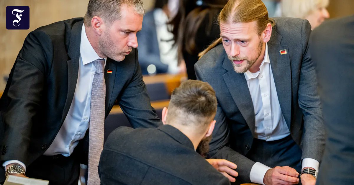 faznet's tweet photo. Die Frankfurter FDP will AfD-Anträge nicht mehr grundsätzlich ablehnen. Das Einreißen der Brandmauer sehen andere Fraktionen kritisch. Sie warnen davor, die AfD salonfähig zu machen. https://t.co/gFwoslNazH https://t.co/LBgsW5hHvW