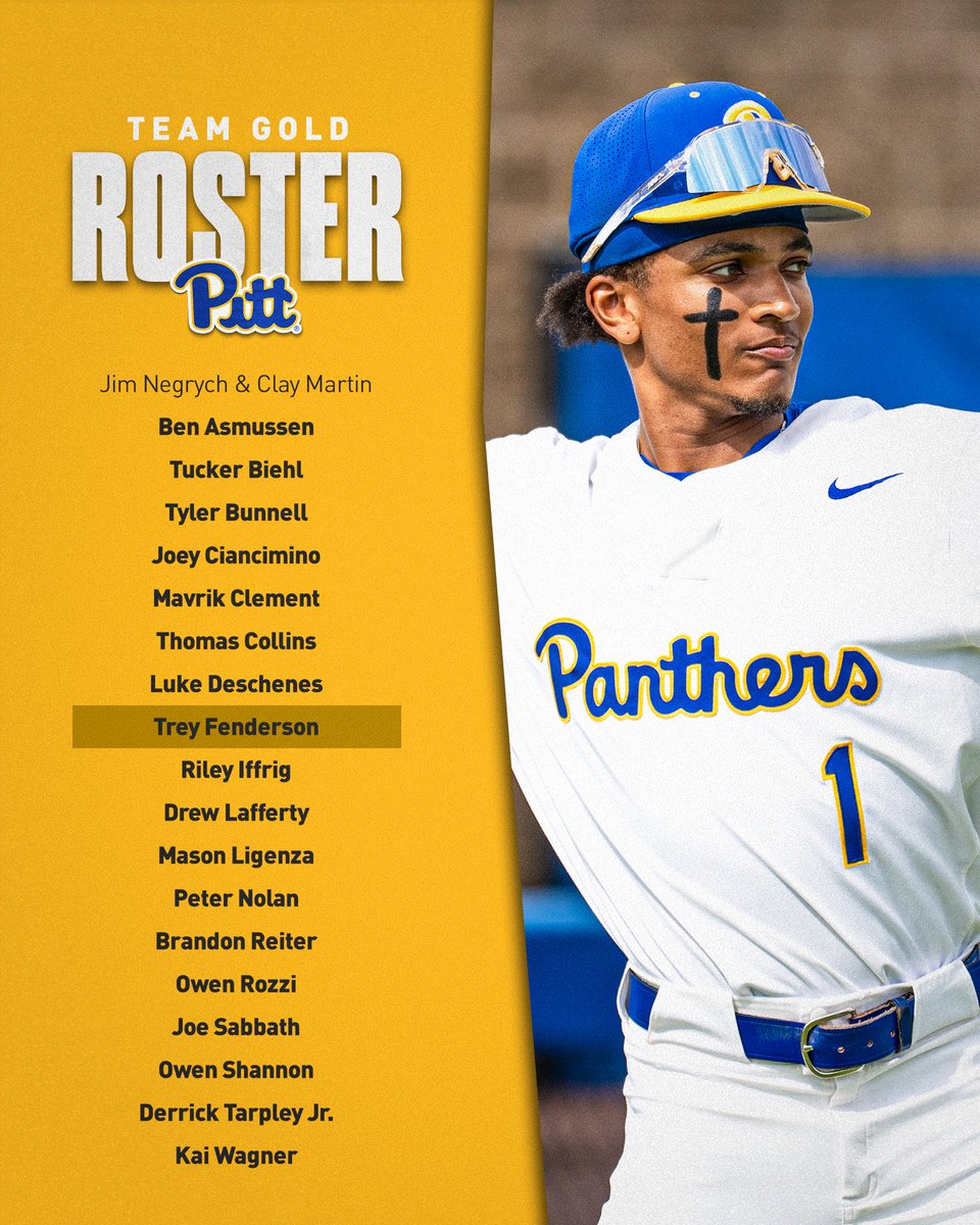 Pitt_BASE's tweet photo. Royal vs. Gold 🔵🟡

Game 1️⃣ » Tuesday, Oct. 27
Game 2️⃣ » Thursday, Oct. 29

Who are you Roc’n with ⁉️ https://t.co/rYTIQBmy4S