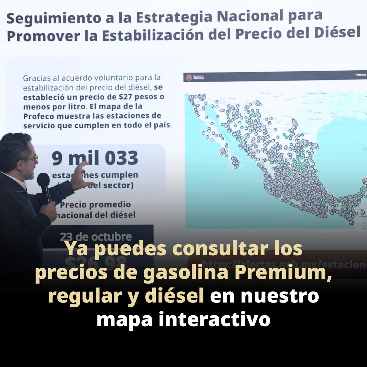 Profeco's tweet photo. ¿Ya te preparas para El Buen Fin? La Profeco pone a tu disposición un micrositio para comparar los precios de más de 490 productos y un simulador para calcular cuánto pagarías al comprar a meses con financiamiento.

Consúltalo en https://t.co/Rqxg9M6sk4 y compara antes de comprar.

Además, el 87.9% de las gasolineras ya vende el diésel en $27.00 o menos por litro, y el 93% de los establecimientos ofrece la canasta Pacic por debajo de $910.00.

Más información: https://t.co/DwBx3SF0sE