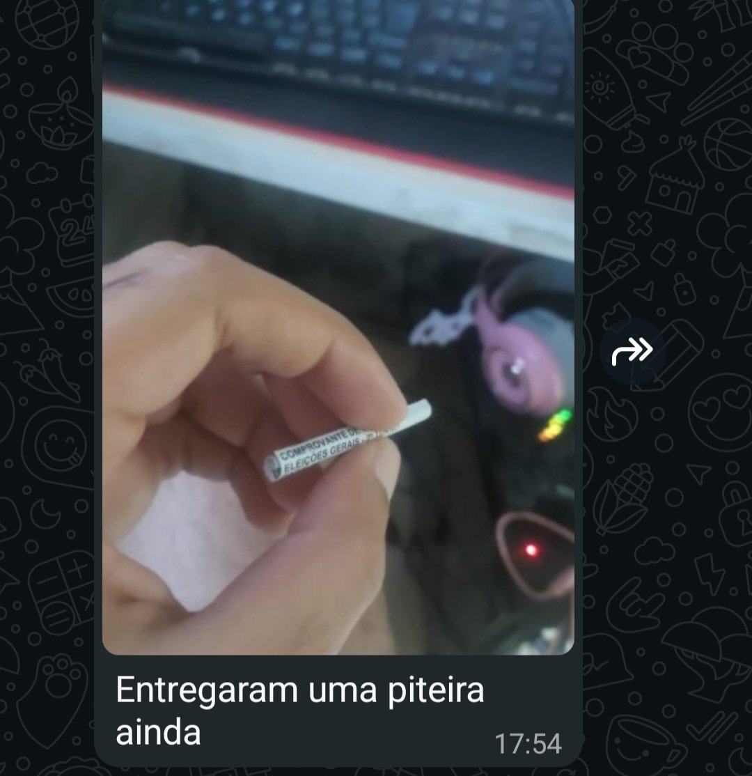 PedrinMesq's tweet photo. Querido amigo meu fez isso antes das apurações e sei que o Lula foi eleito por causa disso https://t.co/WQMOCe4drF