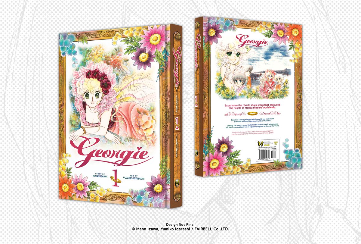mangamavericks's tweet photo. 🚨 FIRST LOOK 🚨

Check out the official design mockups for our upcoming deluxe edition release of Georgie! 

From the stunning cover art to the large trim size, this is a gorgeous addition to any manga shelf. Let us know what you think! https://t.co/czQxF5iE0n