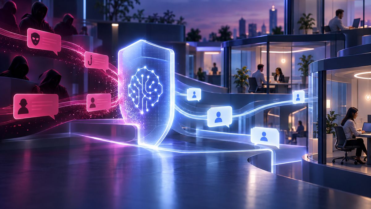 BrightLaunchIQ's tweet photo. Microsoft Teams Adds AI Security to Fight Phishing
Microsoft is rolling out a new AI-powered security feature in Teams
Read more: https://t.co/wPRjYskJyq
#AICustomerService #CustomerExperience https://t.co/ljDRY4fPtr