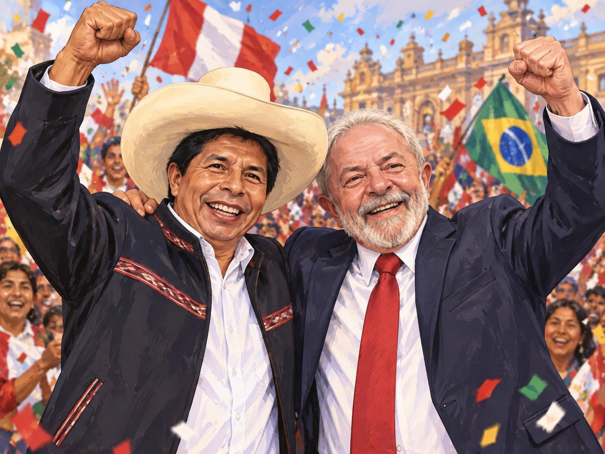PedroCastilloTe's tweet photo. ¡VIVAN, LULA Y LA PATRIA GRANDE!

El corazón de América Latina, de nuestra América, sigue latiendo desde el Sur.

Hoy, el mundo entero sabe que, en Brasil, ese gigante sureño, indestructible, cálido y laborioso, como en el corazón de los pueblos del Perú profundo, se sigue manifestando la esperanza y la resistencia popular.

Gracias, hermano Lula, por haber logrado remontar a la derecha y al fascismo que recorre los pueblos del Sur, despertando fantasmas de odio, de racismo y esclavitud.

Te saludo desde mi celda en Barbadillo, desde donde celebro doblemente tu triunfo: uno por el hermano pueblo de Brasil y la continuidad de su lucha libertaria y otro por la Patria Grande que espera nuevos triunfos, nuevas luchas y nuevas victorias desde el corazón y el alma de sus pueblos, diversos, coloridos e indomables.

Un abrazo desde la libertad que intentan arrebatarme los mismos a los que has derrotado por cuarta vez.

¡Viva Nuestra América Latina, libre y soberana!

¡Viva la Patria Grande y sus hijos que la protegen!

Barbadillo, 26 de octubre de 2026.

José Pedro Castillo Terrones
Presidente Constitucional del Perú.