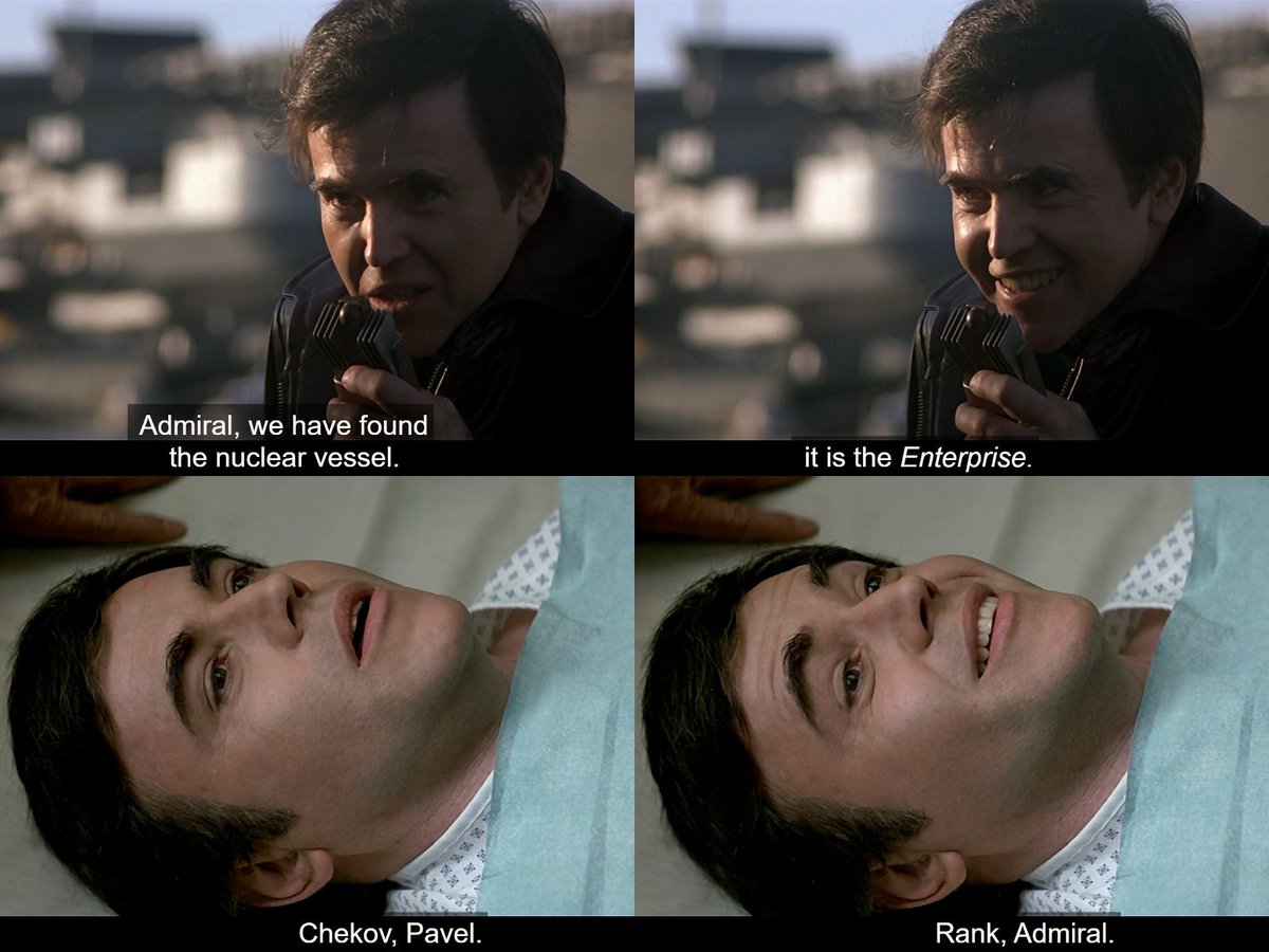gaghyogi49's tweet photo. My mum passed away exactly four months before Walter Koenig. She always loved "Star Trek IV: The Voyage Home", it's the #StarTrek film we watched most often together. I'm going to rewatch it tonight to cheer me up. I love Chekov's scenes in the film, they make me smile! 😊 Rest in Peace Walter Koenig!🖖