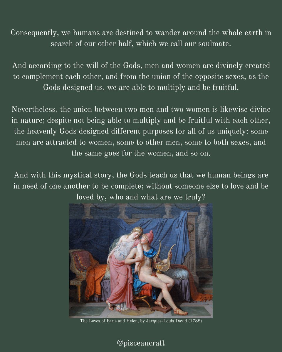 PisceanCraft's tweet photo. On the Nature of Humanity | #witchesofinstagram #spirituality #pagan #hellenicpolytheist #greekmythology #witch #paganism https://t.co/WW6uEFlSZ4