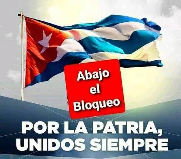 Yamilesy1's tweet photo. Por la patria , unidos siempre.
#UnidosXCuba 
#CubaNoEsUnaAmenazaElBloqueoSí 
#Mayabeque
#NuevaPaz
@DiazCanelB 
@DrRobertoMOjeda 
@edelso_ramos 
@PartidoPCC ☝💪🇨🇺🇨🇺 https://t.co/jKEQhtcOgT