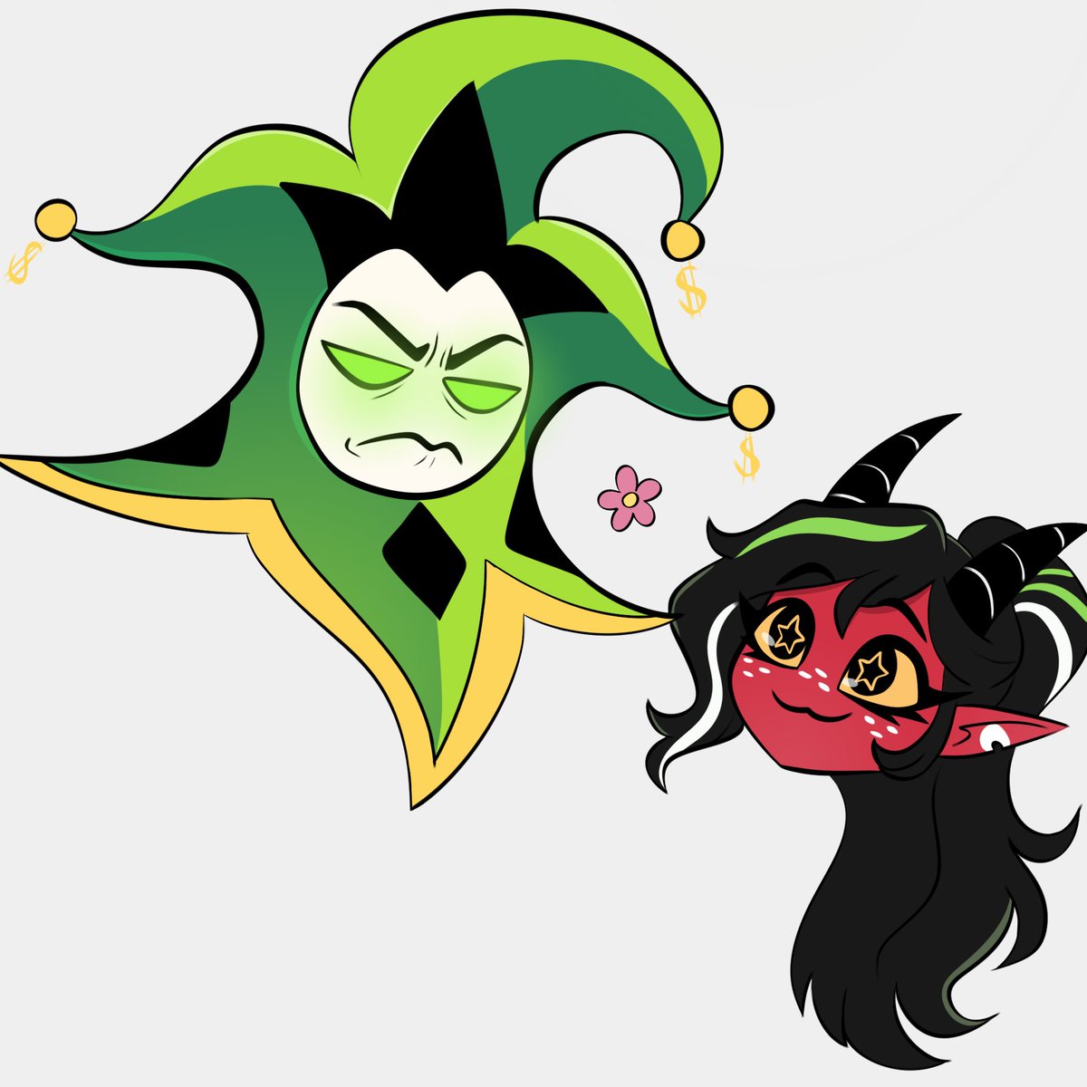 dearsakee's tweet photo. My beautiful glorious magnificent imp Oc I love her sm. Mammons assistant (send her help) 

#HelluvaBoss‌ #HelluvaBossFanart #Helluvabossoc https://t.co/7h1SDWaYON