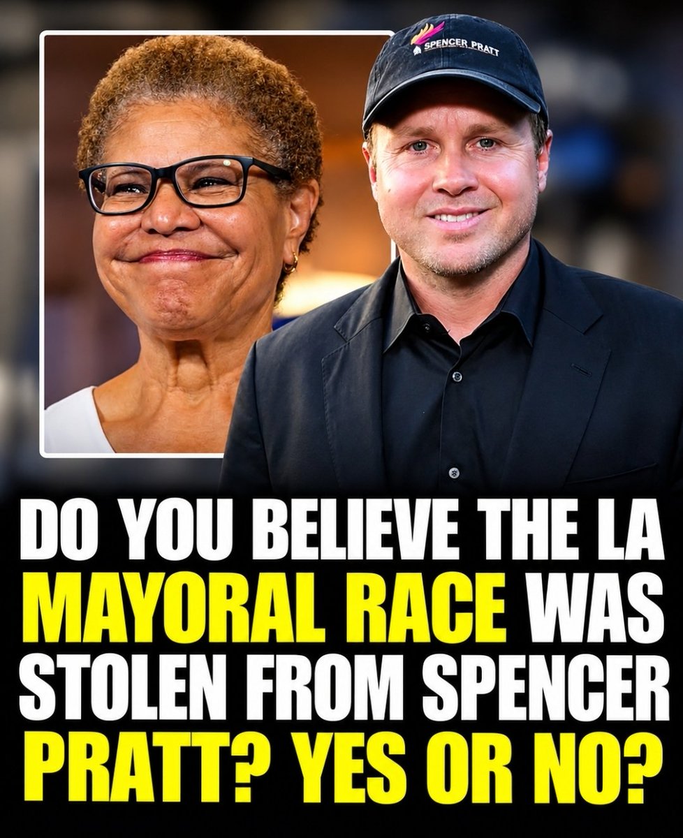 Jolie_Miller09's tweet photo. Do you think Spencer Pratt was Robbed of a Fair Shot at Becoming LA Mayor? https://t.co/0GRhrkzXvh