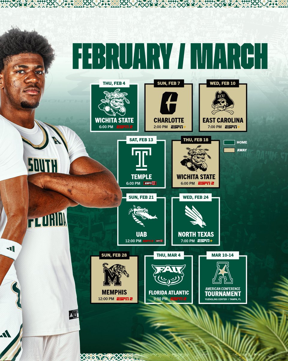 USFMBB's tweet photo. Mark your calendars 🗓️ https://t.co/pc826PFlx7
