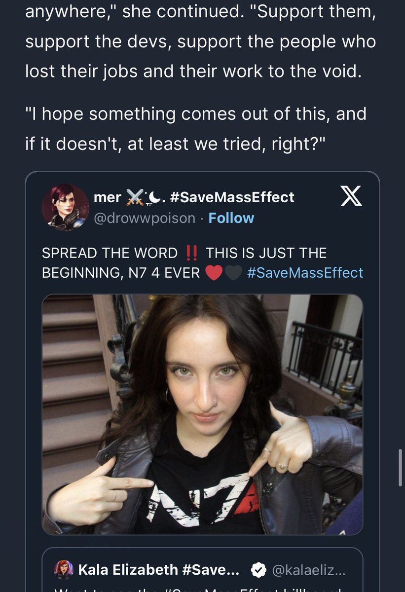 drowwpoison's tweet photo. WE ARE IN @IGN with @kalaelizabeth!!! Huge thanks to @MikeCripe for this feature, it feels unreal!! I'm so proud of everyone in this community and of what we're achieving together ❤️‍🩹 this is just the start, hold the line!!! https://t.co/XqzKMEpZ5M