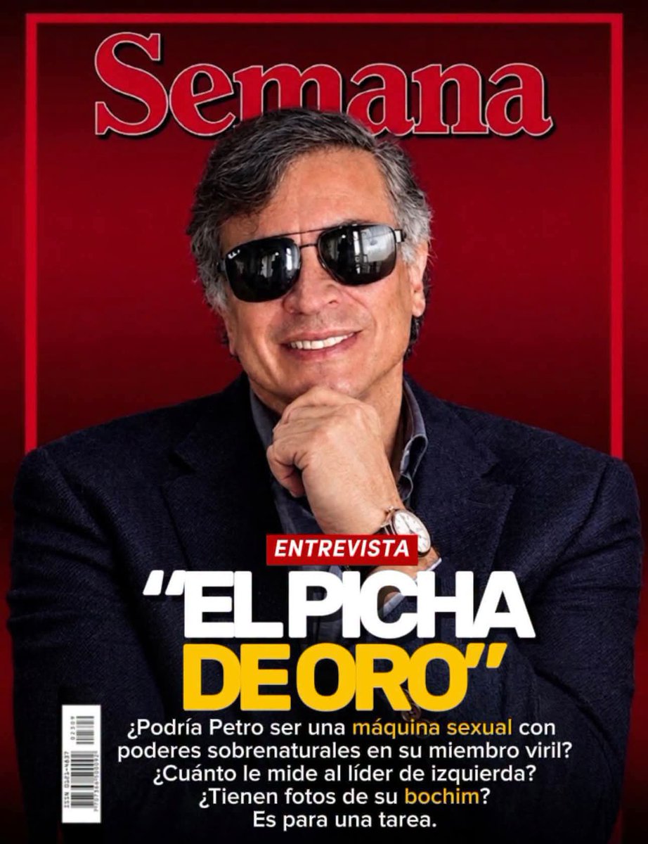HelverHafc's tweet photo. La próxima portada de revista Semana 😎 https://t.co/puau9SFsa5