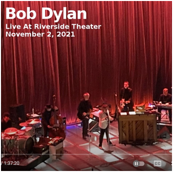 BobDylanProject's tweet photo. 2021 #NowPlaying #Dylan Live album, The Complete Concert, 2021-11-02 - Riverside Theatre - Milwaukee, WI ▶️ https://t.co/nBOcRgRaws from #BobDylan's Music Box🔗https://t.co/Q2K8m2ZiH5 Follow us inside and #ListenTo this, and over 3,000 other @BobDylan related albums. https://t.co/nIdrS5XWGE