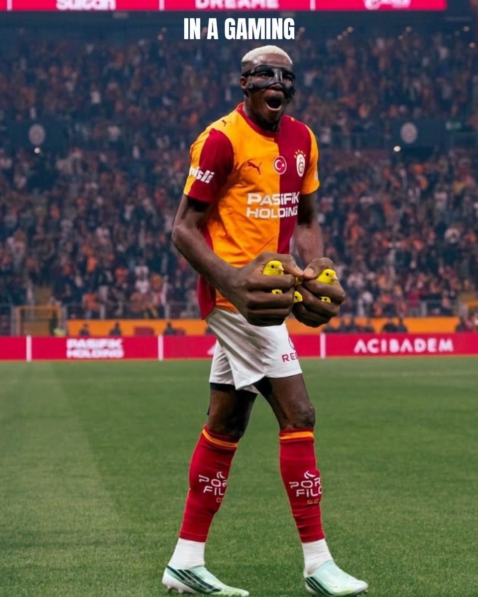 inagaminghub's tweet photo. Osimhen, kanaryanın kaçışına izin vermedi. https://t.co/TWmU8JGH3j
