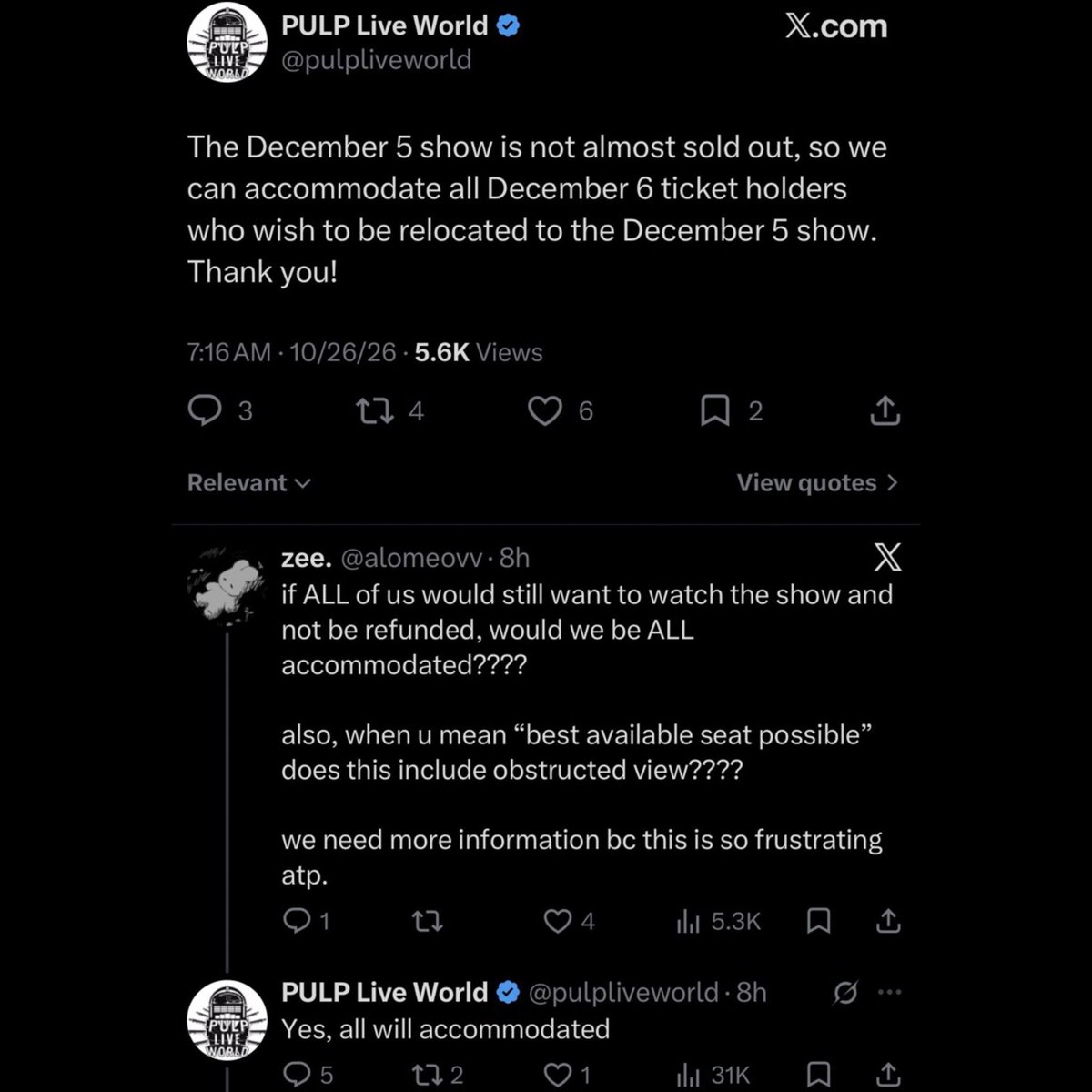 dominantinageci's tweet photo. LE SSERAFIM has unfortunatelly cancelled a concert in the Philippines due to low ticket sales. https://t.co/m3hEDFo9sK