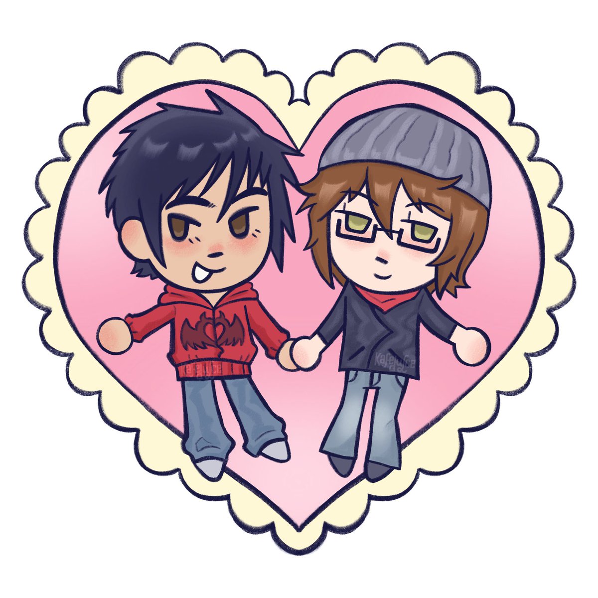 kafedulce's tweet photo. who else pete-ing their mikey #petekey #mcr #fob https://t.co/8qVgmPhDh9