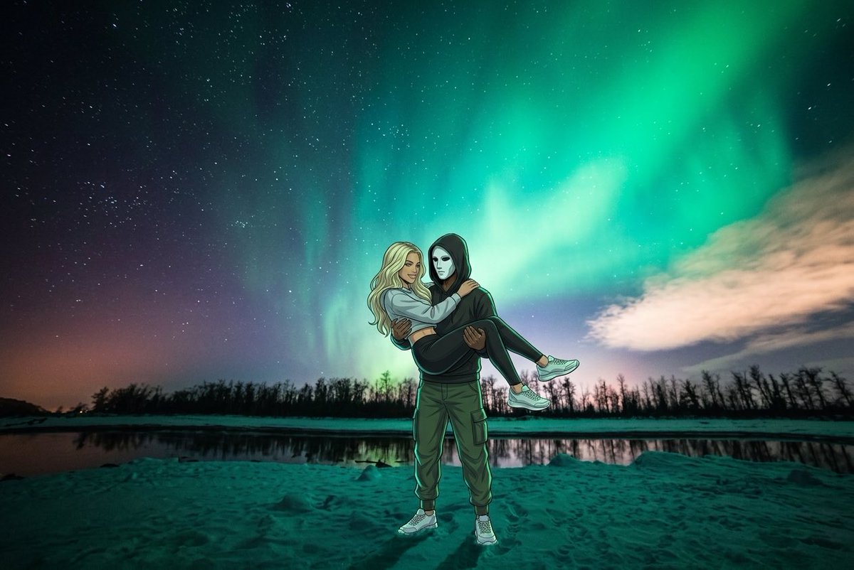 ethshakila's tweet photo. Good Night CT
Under this infinite sky and the green dance of the aurora, the market's noise and chaos finally fade to silence.
Respects to everyone who fought on the charts and stayed in the game today.

May your shelter be green and peaceful; goodnight. 🌐✨ https://t.co/eb7LlzccnH
