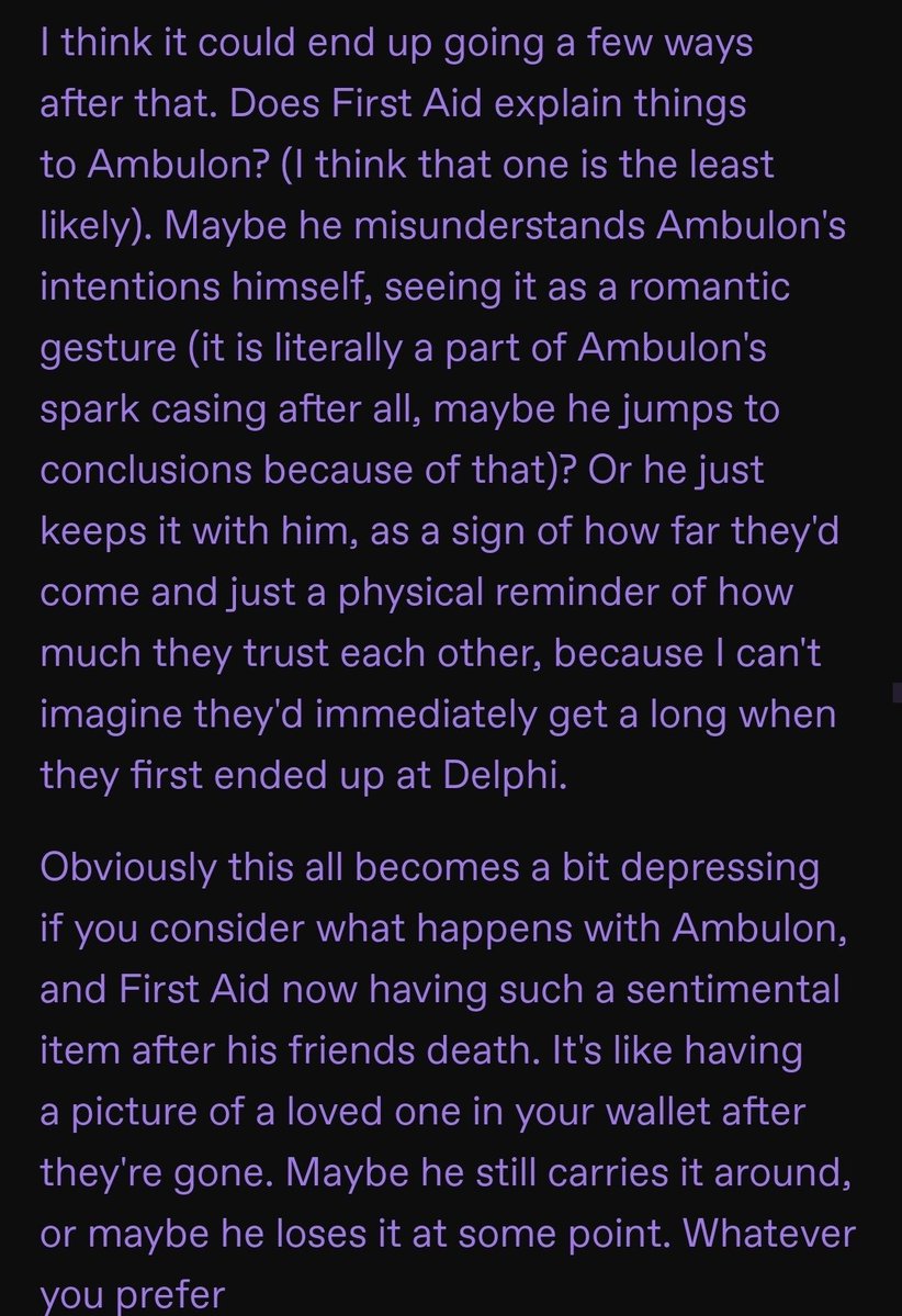 DeviBuster's tweet photo. I can't be bothered to find either tweet so excuse me here. But I remembered this extension of something I posted, and oomf suggested the idea of merging it with another post, the one of Ambuaid accidentally doing the conjunx ritus. And I'm Thinking about it again https://t.co/jBMUSczrdj
