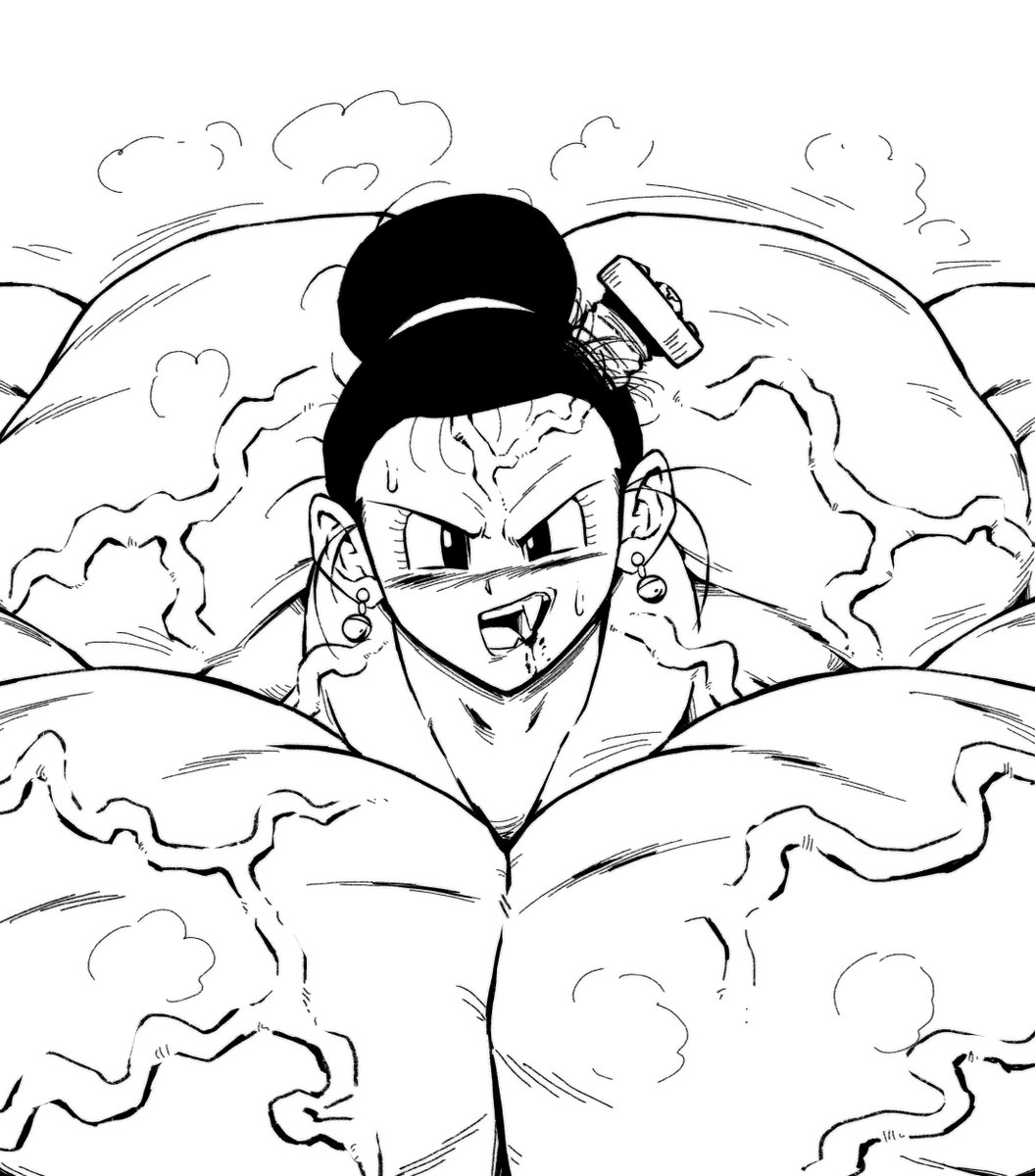 Miche_san_JP87's tweet photo. Fast Doodles for Halloween for Chi-Chi and Bulma....... https://t.co/La6ctnx0Ay
