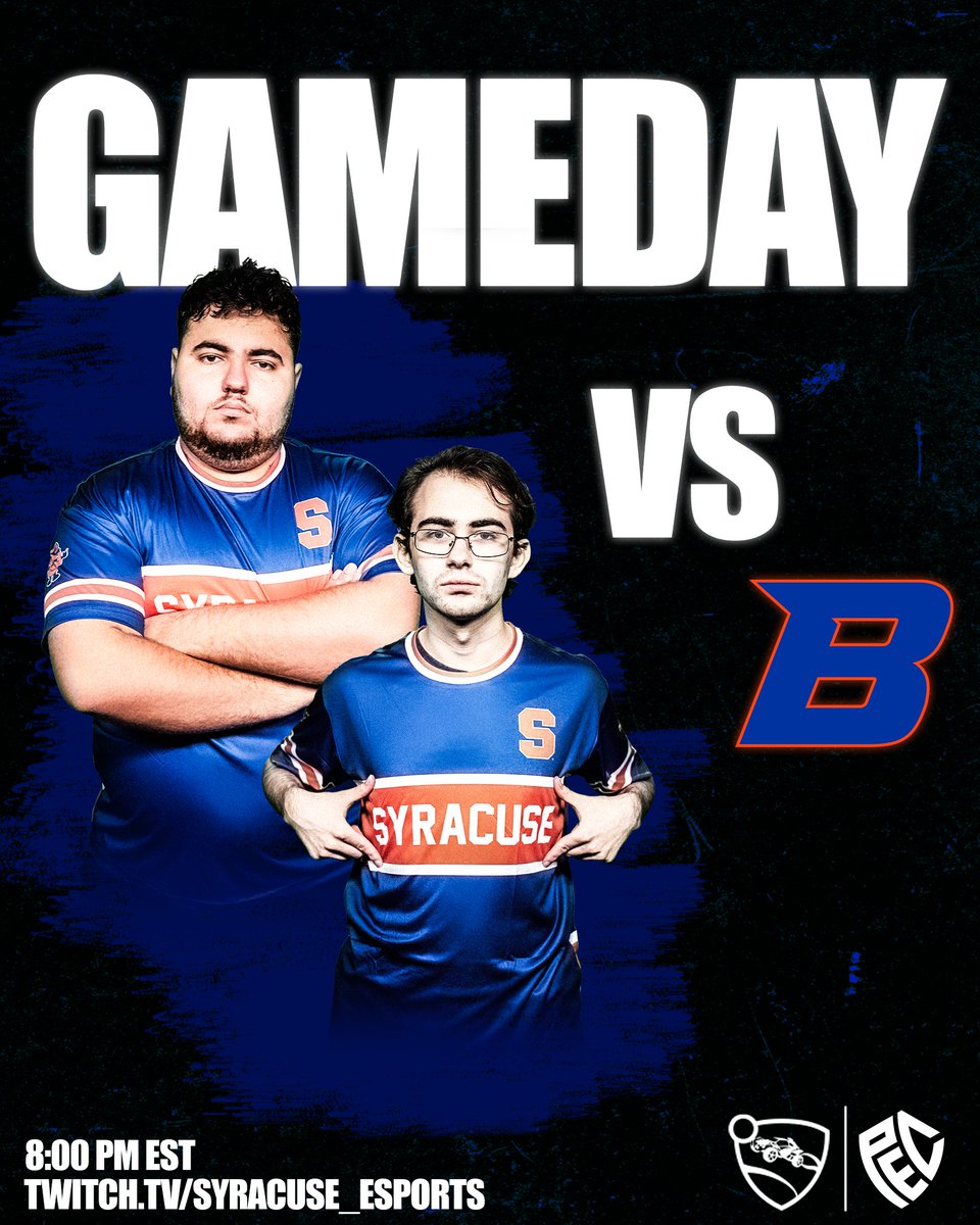 Cuse_Esports's tweet photo. Time to buck the Broncos! 🐎🍊

Cuse Rocket League takes on @BoiseStEsports tonight in @PowerEsportsCon

🕗 8:00 PM EST

📺 https://t.co/QggahSF2mp https://t.co/lgJeqiSwei