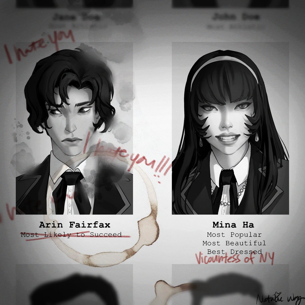 imaspacekat's tweet photo. aaah im late, my version of it 

(inspo @rosewaterjelly 's designs)

#batcase #deadlock https://t.co/yYCYQ5me1r