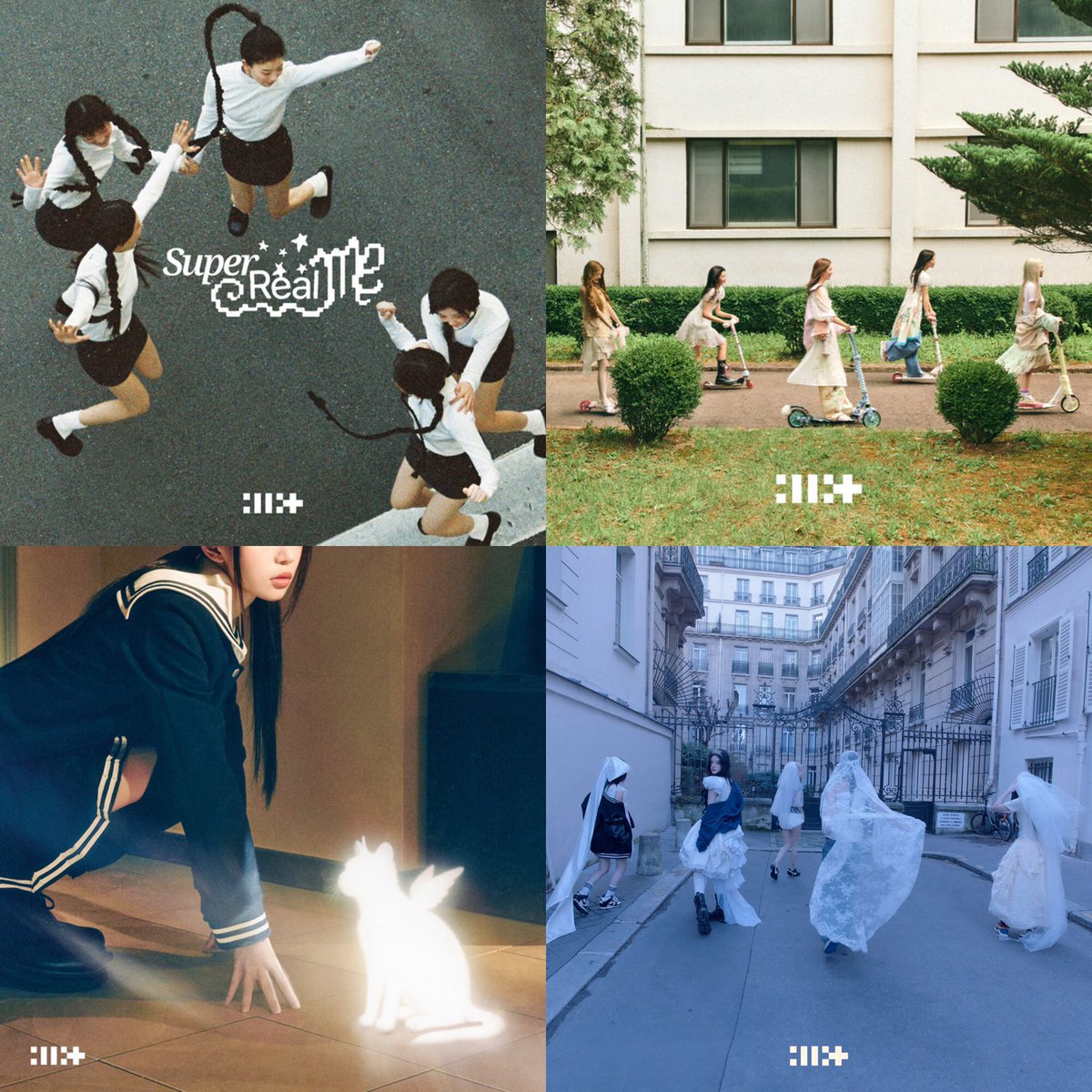 candyjellyloo's tweet photo. illits current album covers + my fanmade one for break even 🤗 https://t.co/PcRg07ZqWI
