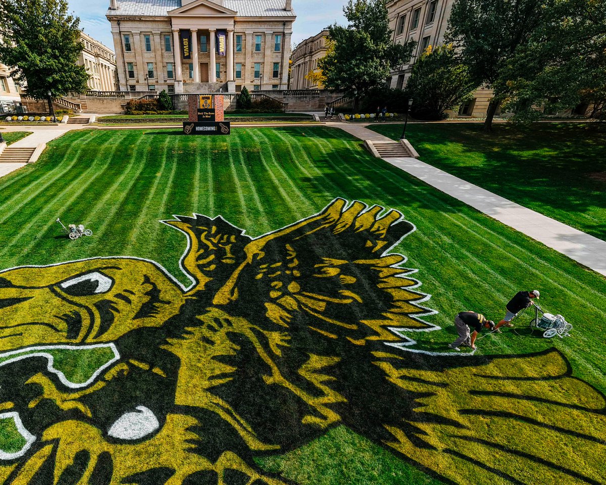 TheIowaHawkeyes's tweet photo. There’s no place like home 🖤

Happy homecoming week, Hawkeyes! https://t.co/q3nBFzoxo1