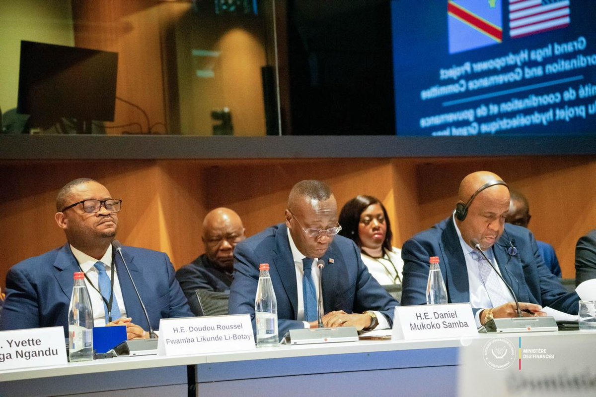 JeanEkila's tweet photo. La RDC et les États-Unis renforcent leur coordination autour du projet hydroélectrique Grand Inga.
Grand Inga peut devenir un moteur d’industrialisation et de création d’emplois ; le défi est de transformer ce potentiel énergétique en progrès concret pour les Congolais. @LikundeR