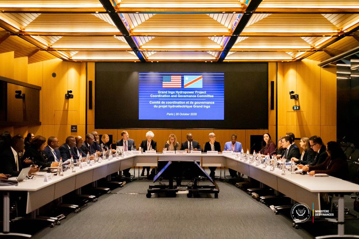 JeanEkila's tweet photo. La RDC et les États-Unis renforcent leur coordination autour du projet hydroélectrique Grand Inga.
Grand Inga peut devenir un moteur d’industrialisation et de création d’emplois ; le défi est de transformer ce potentiel énergétique en progrès concret pour les Congolais. @LikundeR