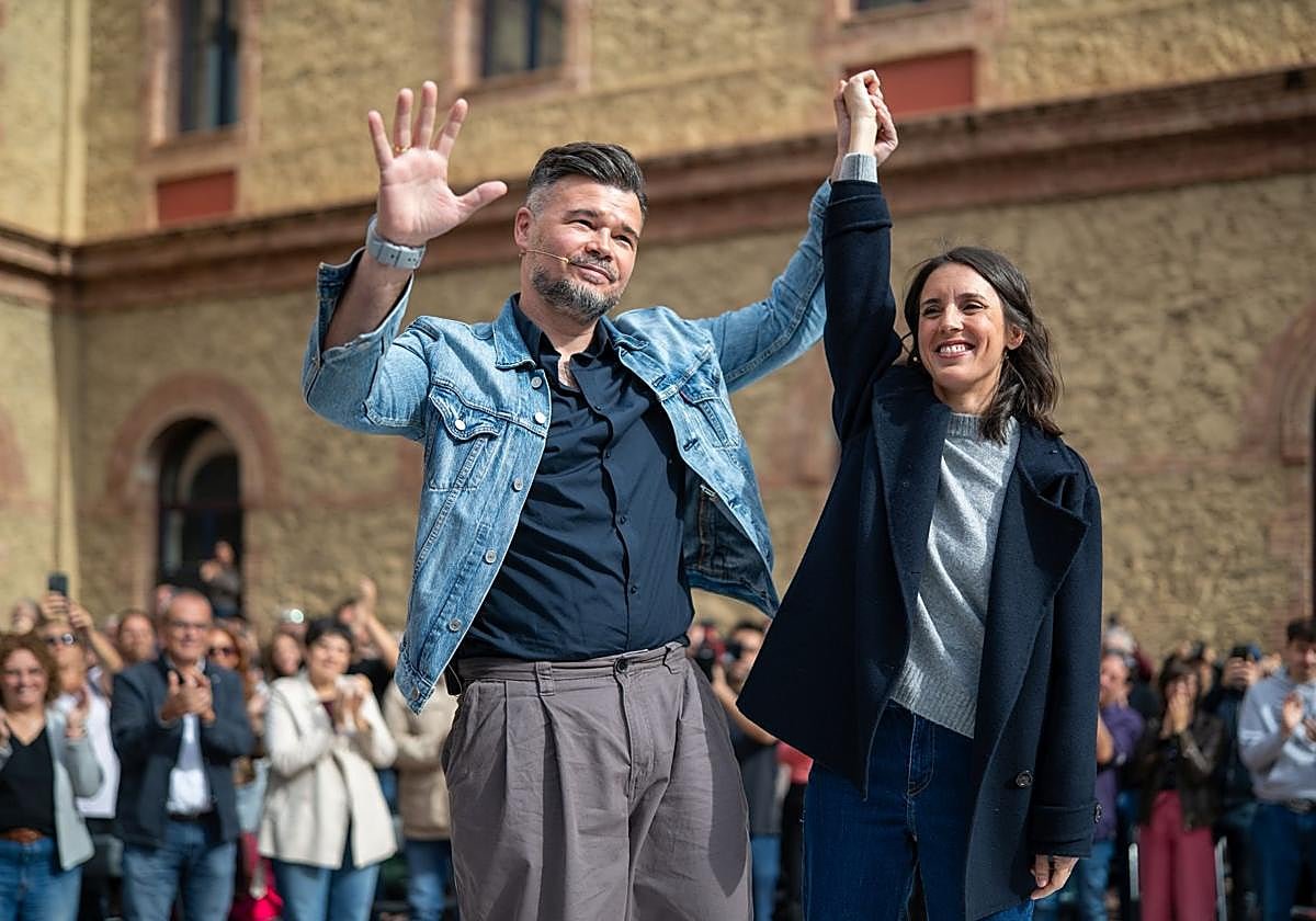 Formula_Music's tweet photo. ‼️ ÚLTIMA HORA:
Irene Montero y Gabriel Rufián estarán esta semana en #LaRevuelta de David Broncano. https://t.co/wtUt3l0UpU