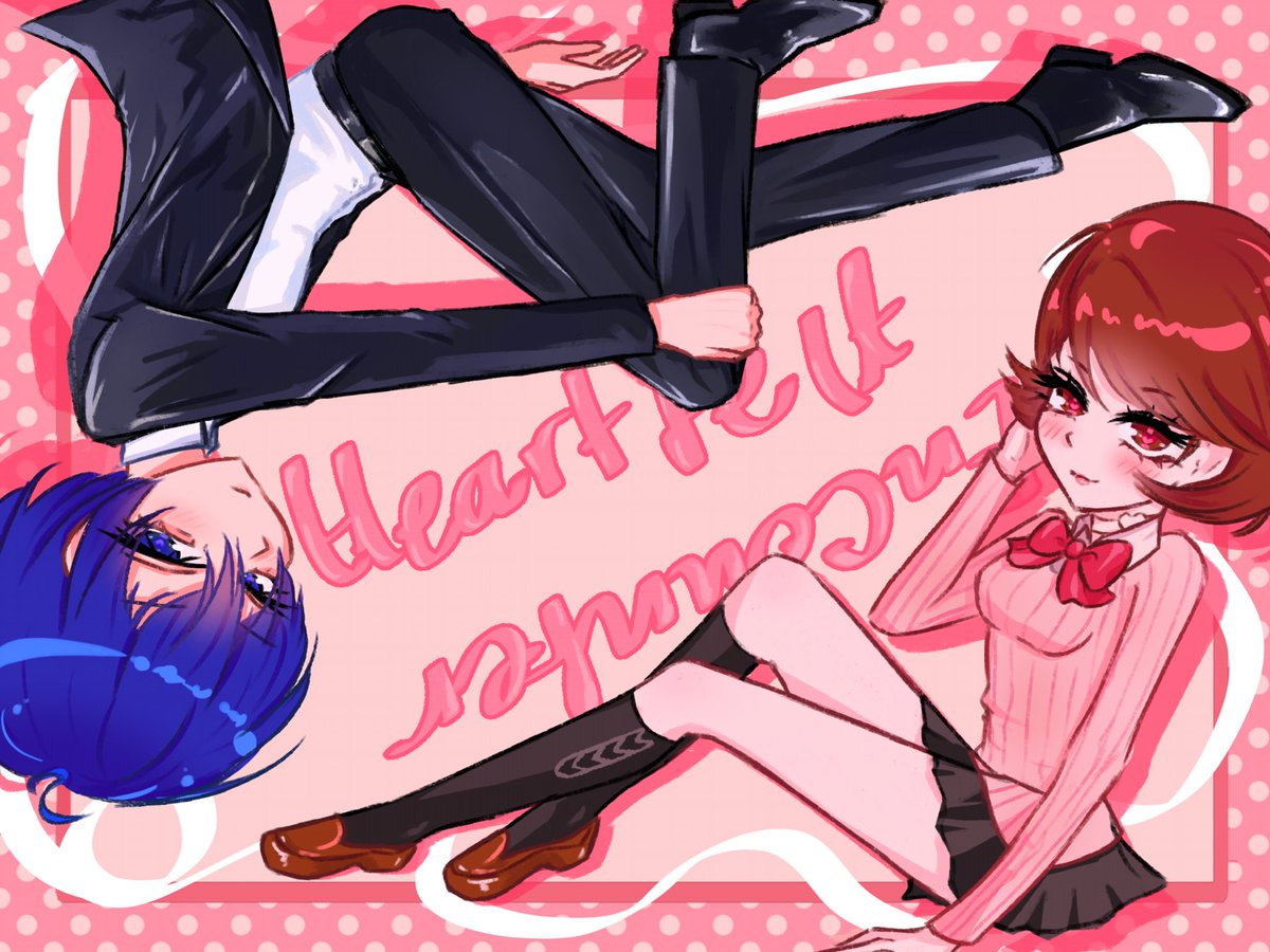 Pearlssweetsmhw's tweet photo. Posting my Yukari and Makoto pic here as well coz why not https://t.co/Q7KaliiD3C