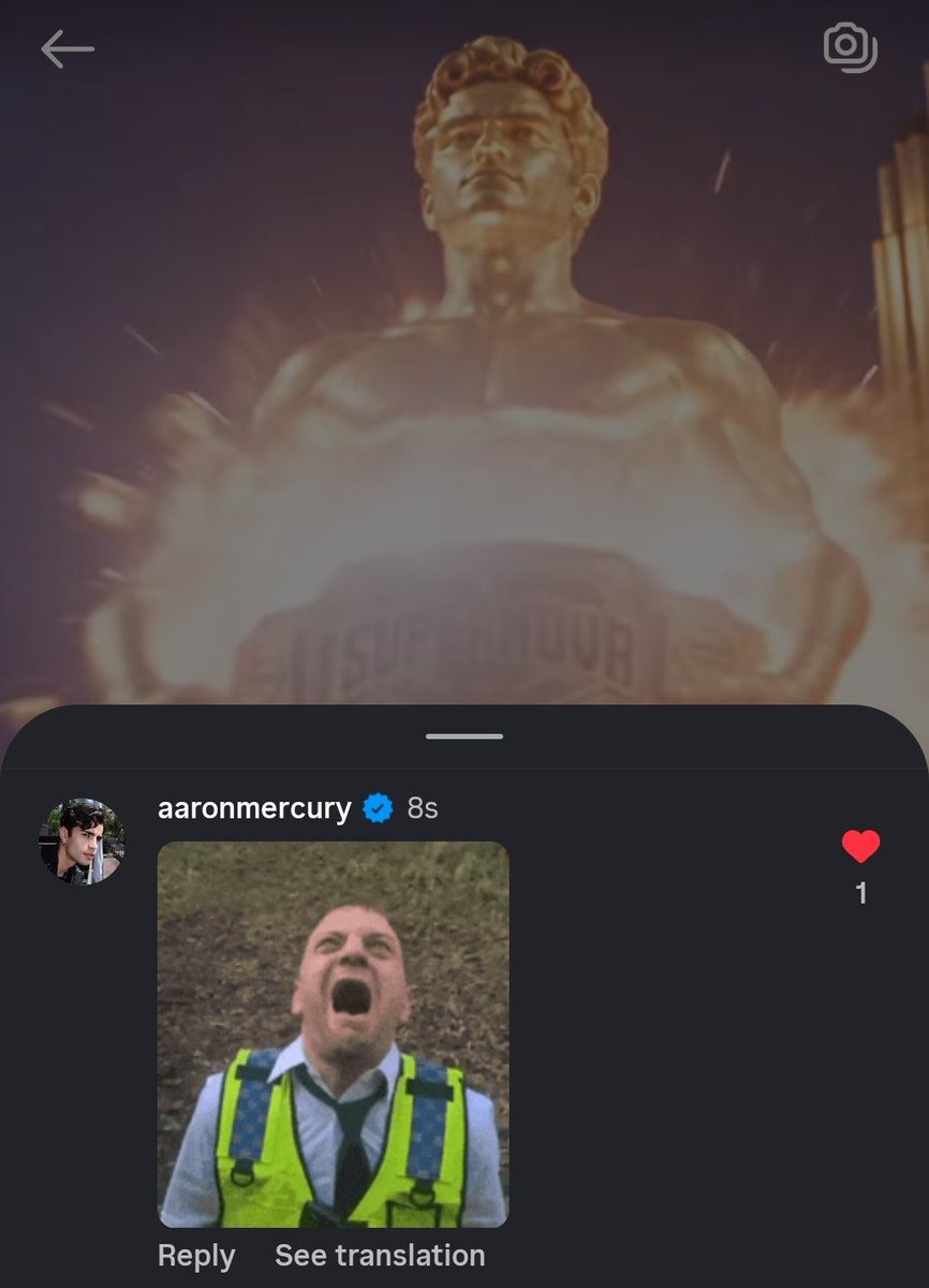 elenaNP23's tweet photo. Aarón ya vio lo que le hicieron a su estatua 🥹 se viene el toro Mercury 🤔 sólo lo despertaron más 
#AaronMercury #Mercurials #Supernova https://t.co/x4naHTK23T