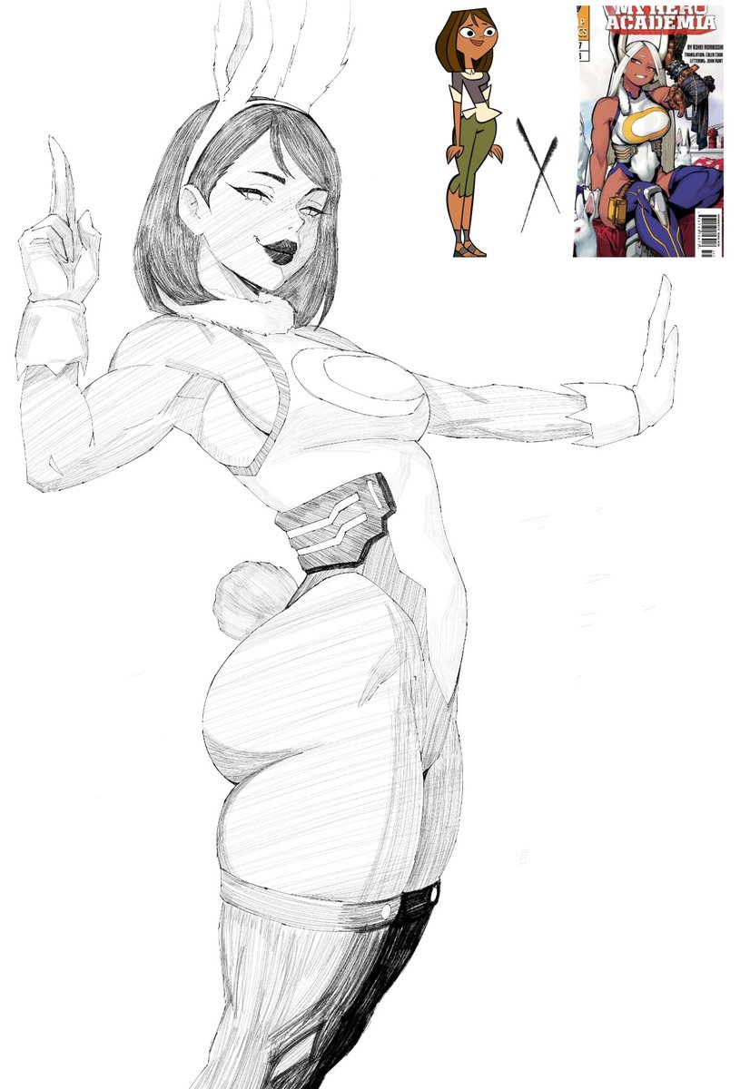 hex11278911's tweet photo. Courtney X Mirko doodle https://t.co/lBCk147MAM