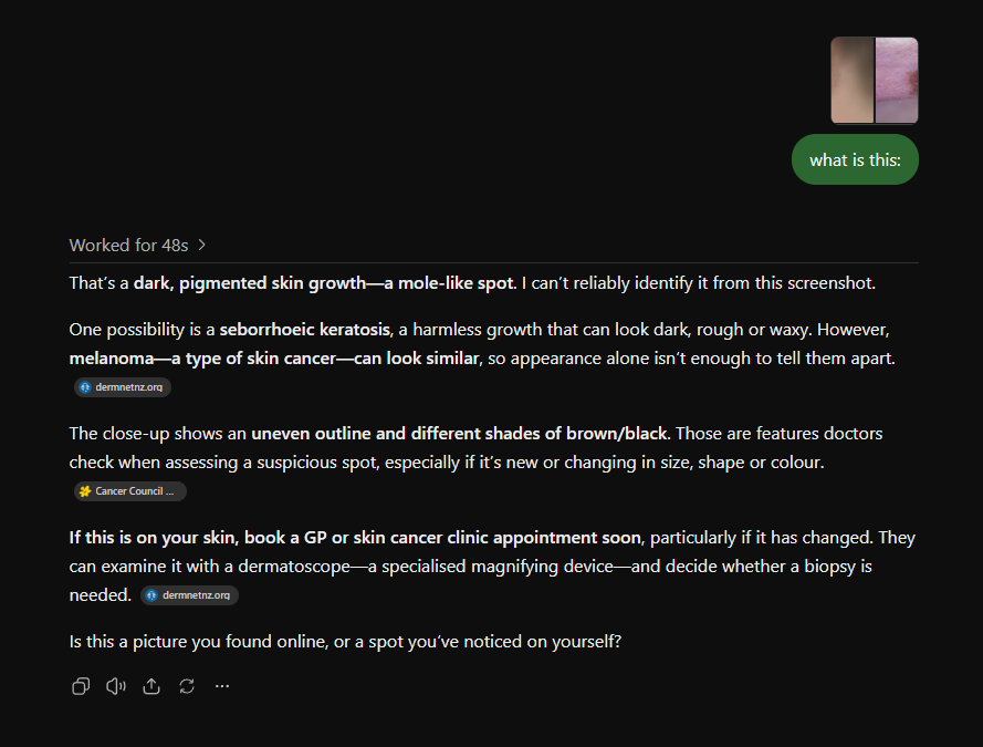 SamGCoder's tweet photo. @josephofiowa Literally just screenshotted.

Using the Web Chat?

What more do you want https://t.co/wffOGp46fV