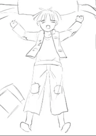 melankitty4011's tweet photo. ivebeen doing ntohhing but staring athhese 2 frames from that Thing i did.  I hope spikes come downfrom the ceiling and KILL him im so done for. Ugly ugly ugly https://t.co/Rzhb1pGTSJ